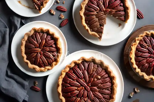 Kentucky Race Day Chocolate Pecan Pie