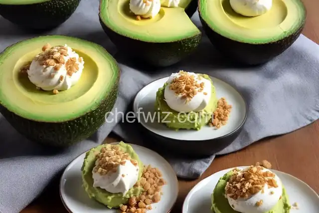 Keto Avocado Dessert