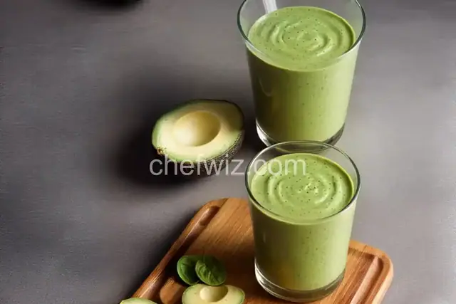 Keto Avocado-Spinach Smoothie