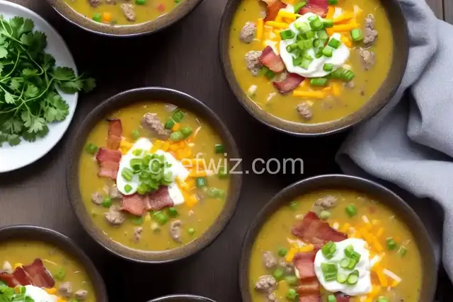 Keto Bacon Cheeseburger Soup