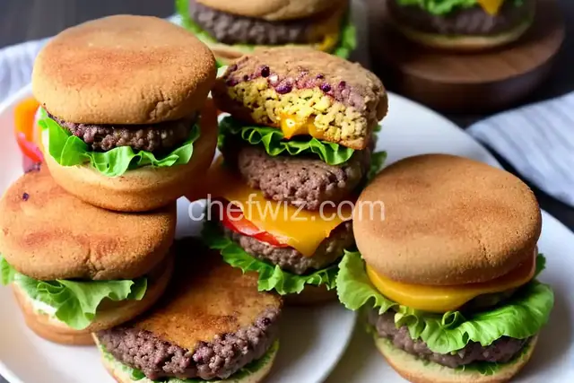 Keto Burger Fat Bombs