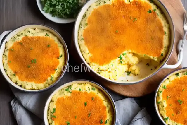Keto Cauliflower Bacon Cheese Mash