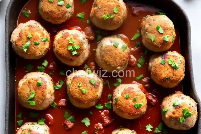 Keto Chicken Cordon Bleu Meatballs