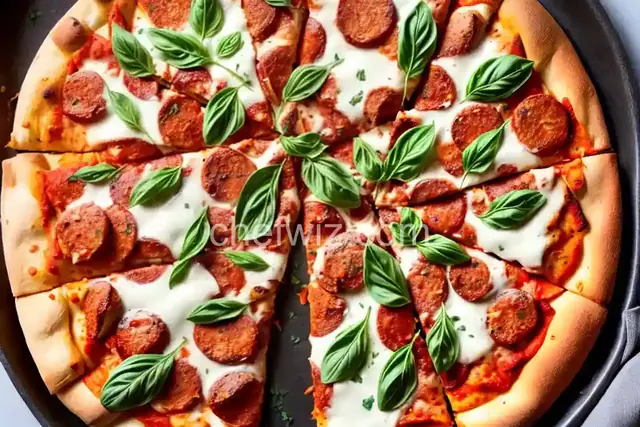 Keto Chicken Parm Pizza