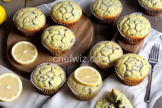 Keto Low-Carb Lemon Poppy Seed Muffins