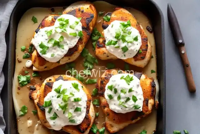 Keto Open-Faced Chicken Cordon Bleu