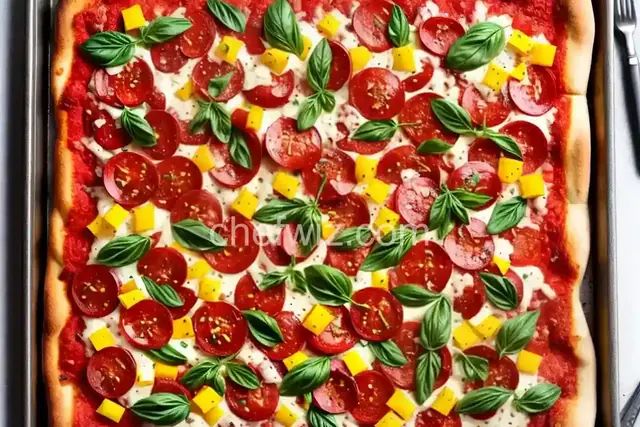 Keto Sheet Pan Pizza