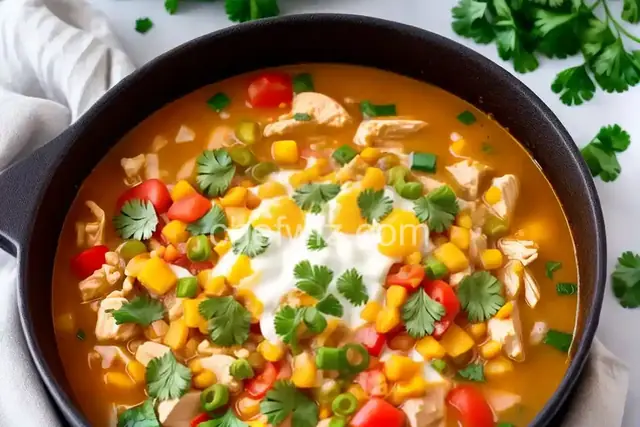 Keto White Chicken Chili
