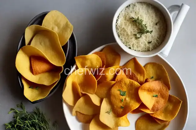 Kettle Chips with Parmesan and Herbs