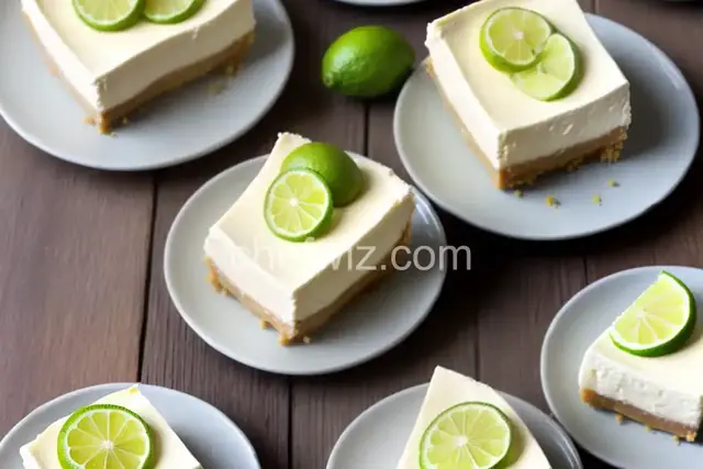Key Lime Pie Cheesecake Bars