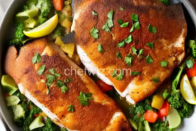 Key West-Style Baked Grouper