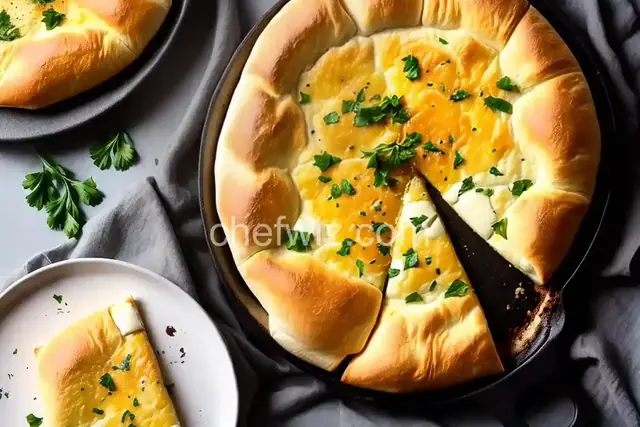 Khachapuri (Georgian Cheese Bread)