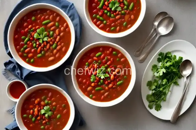 Kidney Friendly Bean and Vegetable Soup