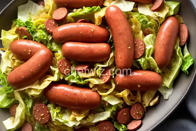 Kielbasa and Cabbage