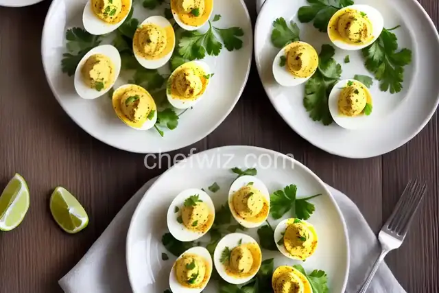 Kimberly's Curried Deviled Eggs