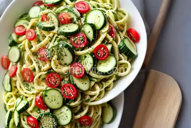 Kim's Summer Cucumber Pasta Salad