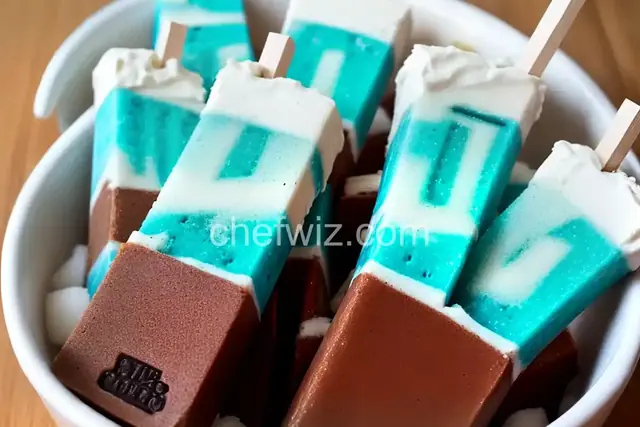 King Of Rock' Frozen Pudding Pops