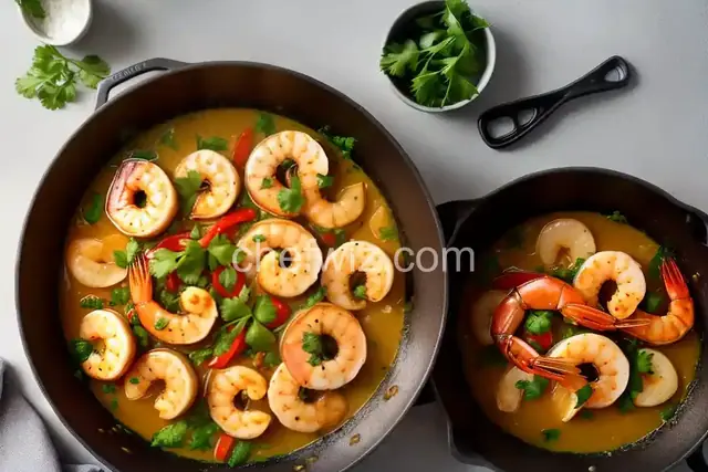 King Prawn and Scallop in Ginger Butter