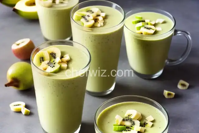Kiwi Banana Apple Smoothie