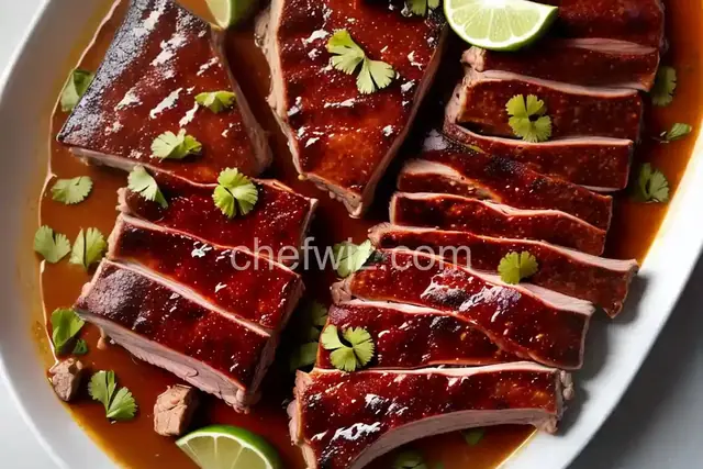 Kiwi-Lime Pork Ribs