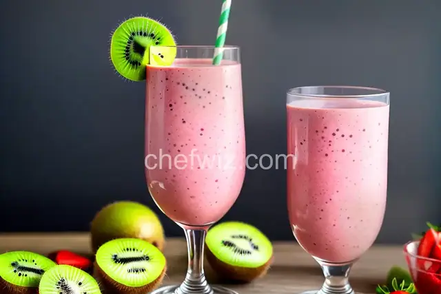 Kiwi Strawberry Smoothie
