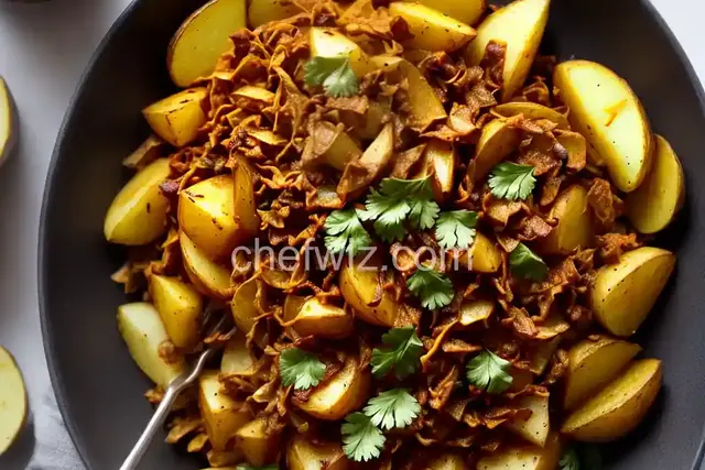 Kobi Batata Bhaji (Indian Fried Cabbage and Potato)