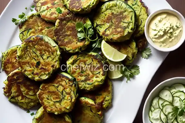 Kolokithokeftedes (Greek Zucchini Fritters)