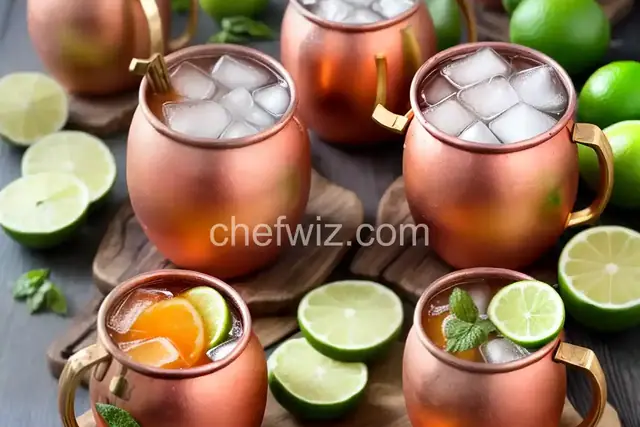 Kombucha Moscow Mules