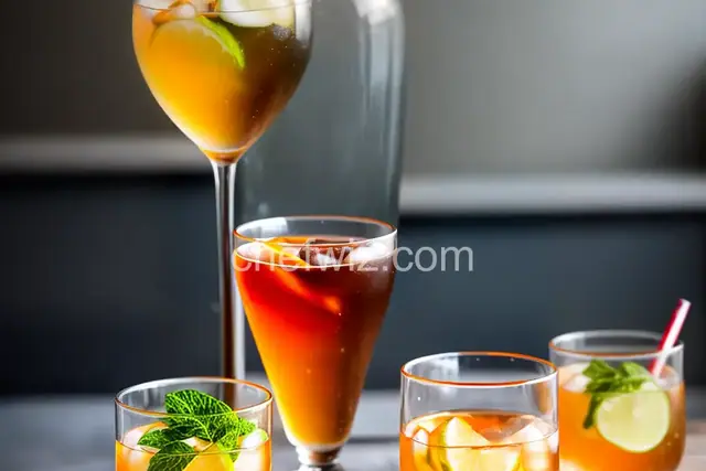 Kombucha-Vodka Highball