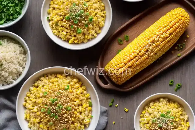 Korean Corn Cheese
