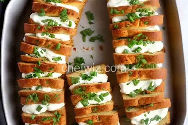 Korean Cream Cheese Garlic Bread