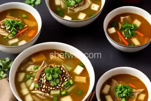 Korean Doenjang-Jjigae (Soybean Paste Soup)