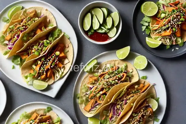 Korean-Inspired Crispy Tofu Tacos With Cabbage-Lime Slaw Recipe