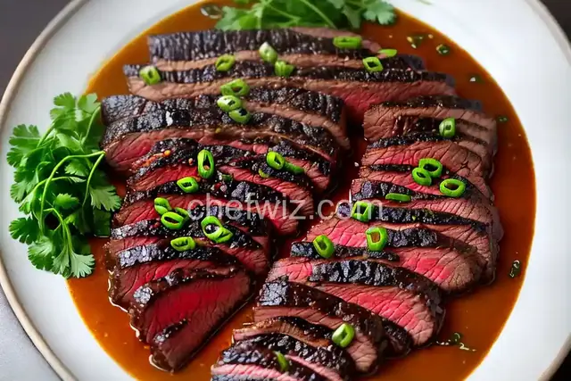 Korean Marinated Flank Steak