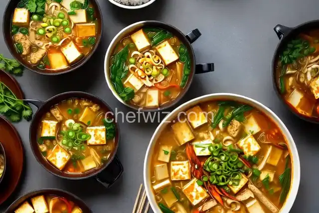 Korean Seafood Tofu Soup (Soondubu Jjigae)