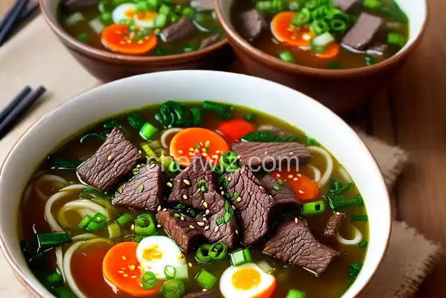 Korean Seaweed and Brisket Soup (Miyeok-Guk) Recipe