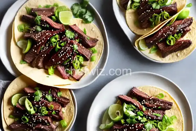 Korean Short Rib Tacos