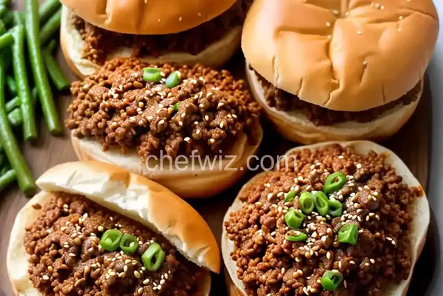 Korean Sloppy Joe