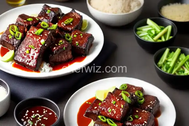 Korean Style Barbecue Short Ribs