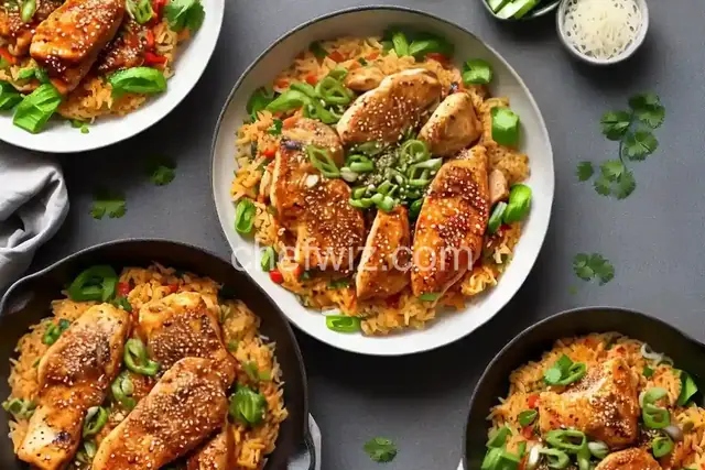 Korean-Style Fire Chicken (Buldak) With Cheese Recipe