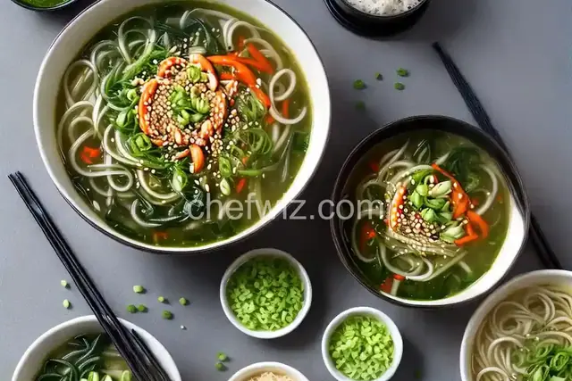 Korean-Style Seaweed Soup