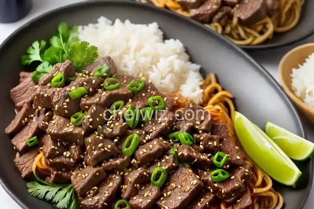 Korean Wagyu Beef Bulgogi with Jasmine Rice