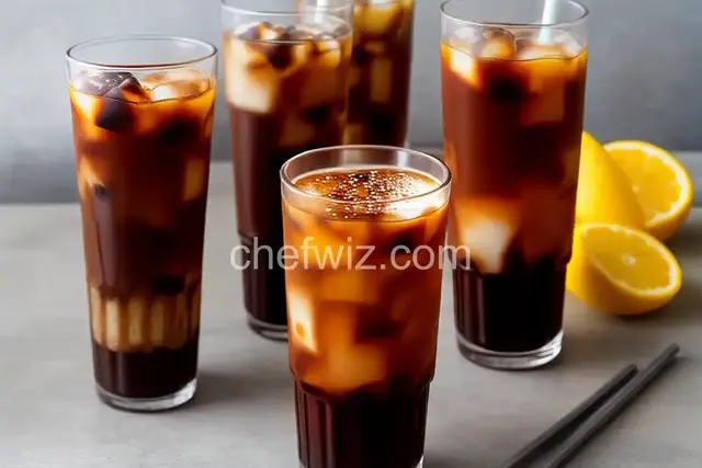 Korean iced coffee