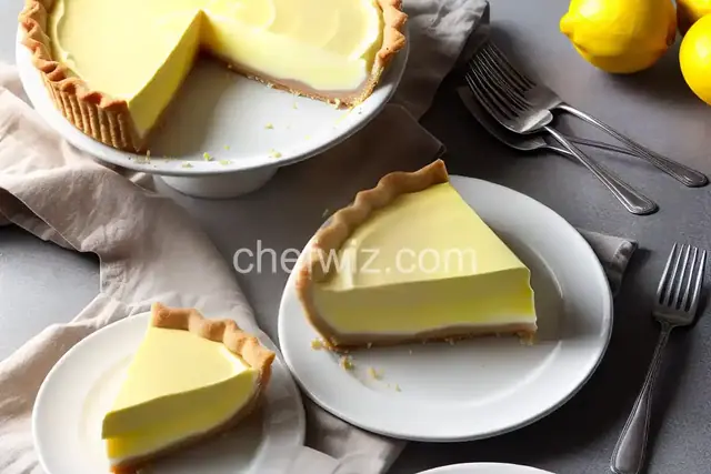 KraftÂ® Triple-Layer Lemon Pie