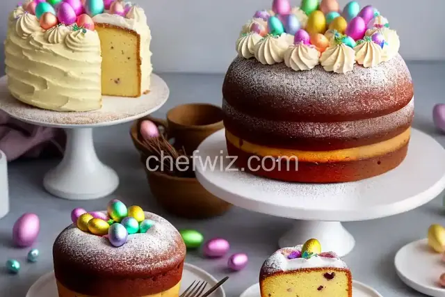 Kulich (Russian Easter Cake)