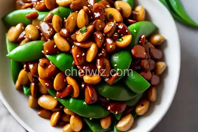 Kung Pao Snow Peas