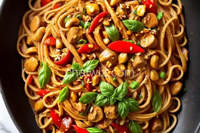 Kung Pao Spaghetti