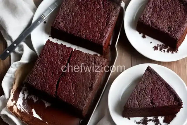 La Reine de Saba—the Queen of Sheba Chocolate Almond Cake