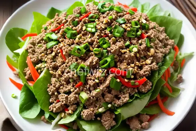 Laab Moo Isan (Thai Isan-Style Minced Pork Salad)
