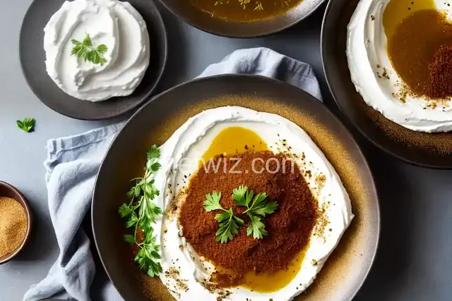 Labneh with Za'atar Oil